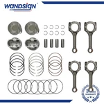 Crankshaft Pistons W/ Rings,rods Bearing For Scion Tc RAV4 Camry 2.5 2ARFE 09-16. Fixed Price $154.54.