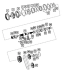 Genuine Mopar Thrust Bearing 68402241AA. Fixed Price $11.96.