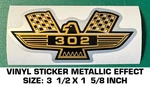 Ford Performance Eagle Emblem Logo 302 - Shelby Mustang Vinyl Decal Sticker. Fixed Price $6.57.
