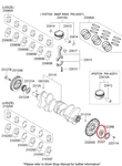 Genuine Brand New Crankshaft Adapter Hyundai Genesis 2013-2015 3.8L Petrol #b. Fixed Price $122.51.
