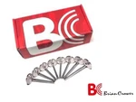 Brian Crower Std Exhaust Valves (8) For Lancer Evo 4B11T Genesis 2.0T Theta G4. Fixed Price $197.00.