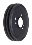 Trans-dapt Crankshaft Pulley V-belt 2-GROOVE Steel Black Bbc Short Pump. Fixed Price $129.98.