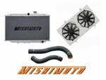 Mishimoto Aluminum Radiator, Fan Shroud, Black Coolant Hoses 93-98 Toyota Supra. Fixed Price $782.85.