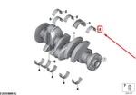 New Bmw I8 I12 Crankshaft Bearing Shell 11217648448. Fixed Price $61.69.