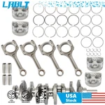 Lablt Engine Crankshaft & Rods Piston Kit For Hyundai Sonata Kia G4KJ 2.4L. Fixed Price $159.90.