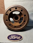1958 Ford 292 Crank Harmonic Balancer ECG-6316-D1 Repair Needs Sleeve Kit. Fixed Price $100.00.