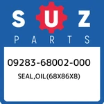 09283-68002-000 Suzuki SEAL,OIL(68X86X8) 0928368002000, New Genuine Oem Part. Fixed Price $48.86.