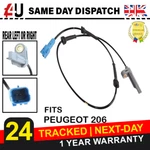 Abs Speed Sensor For Peugeot 206 Cc Sw Rear Left Right 4545.A3. Fixed Price $30.45.