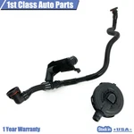 Pcv Crankcase Vent Valve & Breather Vacuum Hose For Audi A4 A6 Quattro. Fixed Price $31.64.