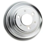 Mr. Gasket 4961G Chrome Crankshaft Pulley - Triple Groove. Fixed Price $96.39.
