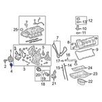 For Lexus IS500 2022-2025 90311A0005 Front Engine Crankshaft Seal. Fixed Price $29.07.