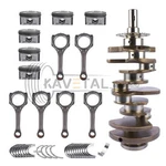 1GRFE 4.0L Engine Crankshaft Connecting Rods Pistons Kit Bearings Set For Toyota. Fixed Price $497.26.