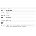 2014 Mercedes-benz CLA250 Ring Gear Crankshaft A2700320347. Fixed Price $59.99.