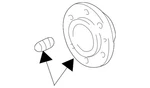 Genuine Bmw Damper Hub 11-21-1-726-449. Fixed Price $66.46.