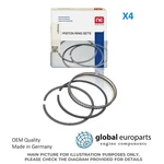 Piston Rings For Nissan Navara Frontier Pathfinder YD25DDTI 89.00MM (us Stock). Fixed Price $89.62.