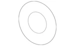 Genuine Mazda Engine Crankshaft Seal CY01-10-602. Fixed Price $13.20.