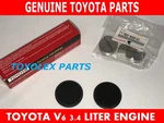 New Genuine Toyota Valve Cover Cam Plugs 11188-62010 Half Moon & Fipg. Fixed Price $82.90.