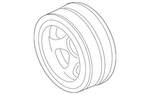 Genuine Ford Engine Crankshaft Pulley BR3Z-6312-D. Fixed Price $278.10.