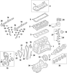 Genuine Nissan Crankshaft 12201-3TA0A. Fixed Price $1324.96.