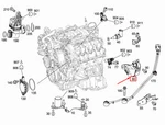 Mercedes-benz W212 Crankshaft Position Sensor Cover A2761504775. Fixed Price $55.20.