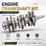 Ford Lincoln 3.5L 3.7L Turbo Ecoboost Engine Crankshaft Kit New Std Size. Fixed Price $382.98.