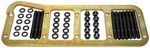 Prw 0930200 Small Block Ford 289-302, Billet Steel Main Cap Girdle, Zink Oxide. Fixed Price $257.60.