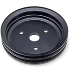 Trans Dapt Black Powder Coated Crankshaft Pulley 1955-68 Short Waterpump. Fixed Price $89.99.
