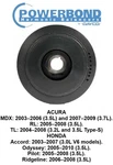 Dayco Powerbond PB1545N Premium Oem Replacement Balancer, Acura Honda. Fixed Price $88.00.