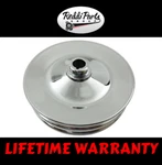 Gm Chrome Double Groove Power Steering Pump Pulley Key Way Sbc Bbc Chevy 350 454. Fixed Price $39.99.