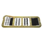 Prw 0935100 Small Block Ford 351, Billet Steel Main Cap Girdle, Zink Oxide. Fixed Price $257.48.