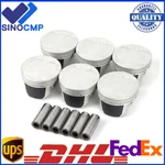 6PCS Pistons Rings Set 23410-3E001 For Hyundai Santa Fe Kia Optima G6EA 2.7L. Fixed Price $95.99.