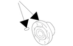 Genuine Bmw Damper Hub 11-23-1-736-532. Fixed Price $324.69.