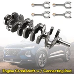 Engine Crankshaft W/ Connecting Rod 10 18 Kia Hyundai Sonata Forte 2.4L. Fixed Price $139.71.