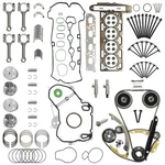 9-4201S 2.4 Ecotec Rebuild Overhaul Kit Timing Chain With Vvt & Piston .... Fixed Price $657.79.