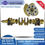 Crankshaft 12201-06J01 For Nissan Engine TD42. Fixed Price $299.00.