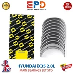 Hyundai IX35 I30 I40 2.0 Petrol Carens Optima G4NA Main Bearing Set Std Tdc New. Fixed Price $64.54.