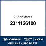 Hyundai Accent Crankshaft Oem New 2311126100. Fixed Price $607.62.