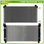 Aluminum Radiator And Ac Condenser Cooling Kit For 2001-2006 Gmc Sierra 1500 Hd. Fixed Price $222.35.