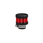Vibrant Crankcase Breather Element 2139; Red W/ Black Cap Cotton Gauze. Fixed Price $16.70.