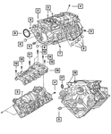 Genuine Mopar Hex Flange Head Bolt Mounting 6504410. Fixed Price $39.28.