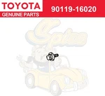 Genuine Toyota Tundra 08-22 Bolt(for Crankshaft Pulley Set) 90119-16020. Fixed Price $19.00.