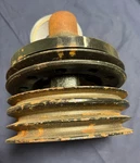 Nos 1956 Ford Air Conditioning Triple Pulley Harmonic Balancer Oem Ac Fomoco. Fixed Price $735.00.
