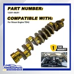 Brand New Crankshaft 12201-06J01 For Nissan Engine TD42 Year Warranty. Fixed Price $299.00.