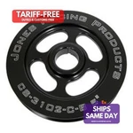 Jones CS-3102-C-B-5, Black Aluminum Pulley Crankshaft V-belt 5IN 1IN Id. Fixed Price $121.81.