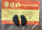 Nos Suzuki 08341-31059 Flywheel Woodruff Key 2 Included. Fixed Price $14.99.