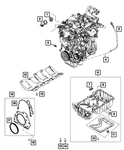 Genuine Mopar Crankshaft Oil Seal 68250641AA. Fixed Price $10.81.