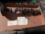 Mercedes Benz Ponton W180 W105 M180 W187 Crankshaft & Harmonic Balancer. Fixed Price $685.00.