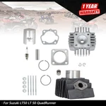 For Suzuki Quadrunner Cylinder Head Piston New Top End Rebuild Kit. Fixed Price $29.45.