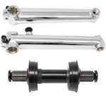 Pro+ Bicycle 3PC Cr-mo Crank Set 175MM Usa/bb 8T Bmx Mtb Bike Chrome. Fixed Price $76.92.