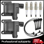 Ignition Coil & Wireset And Platinum Spark Plug For Toyota Camry RAV4 L4 UF180. Fixed Price $47.92.